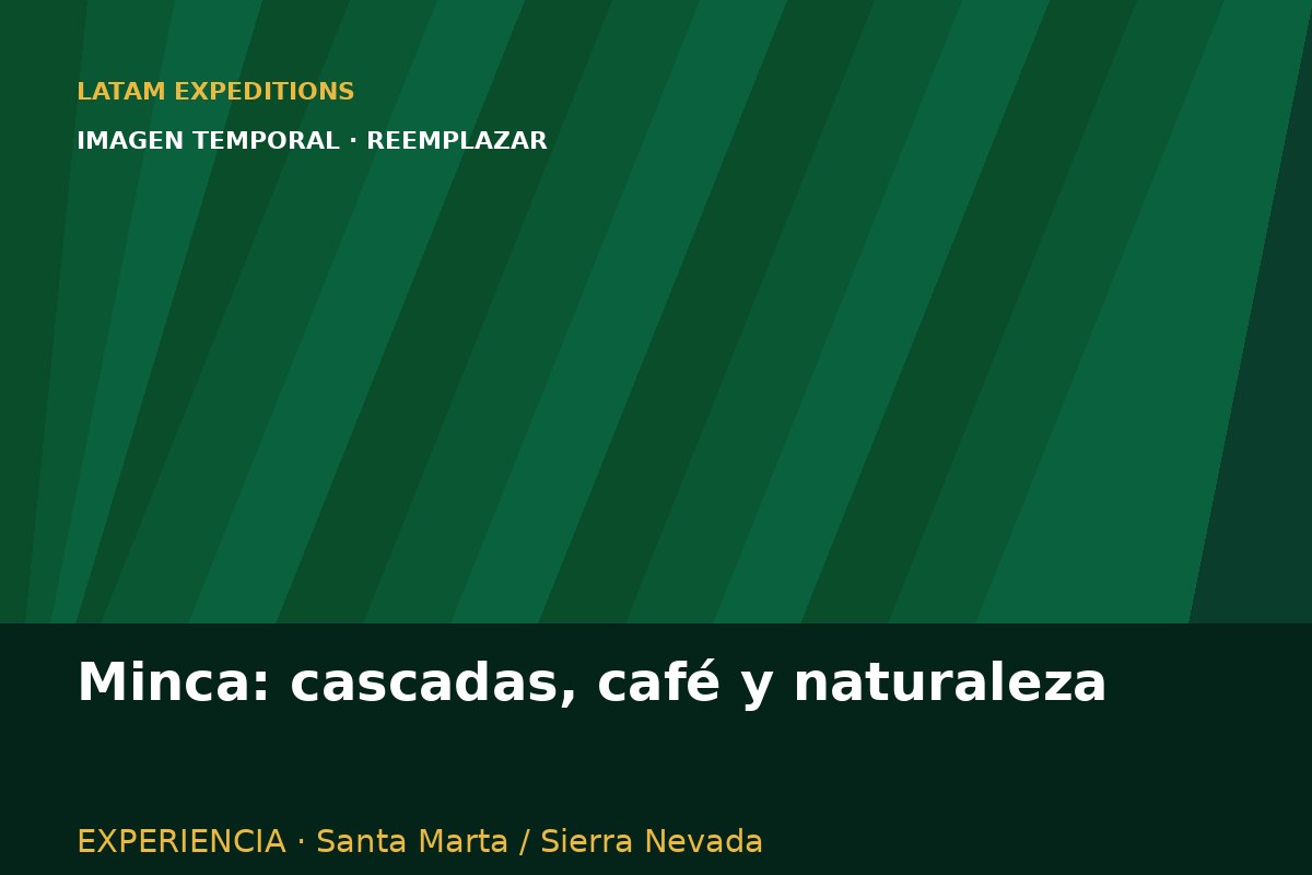 Minca: cascadas, café y naturaleza