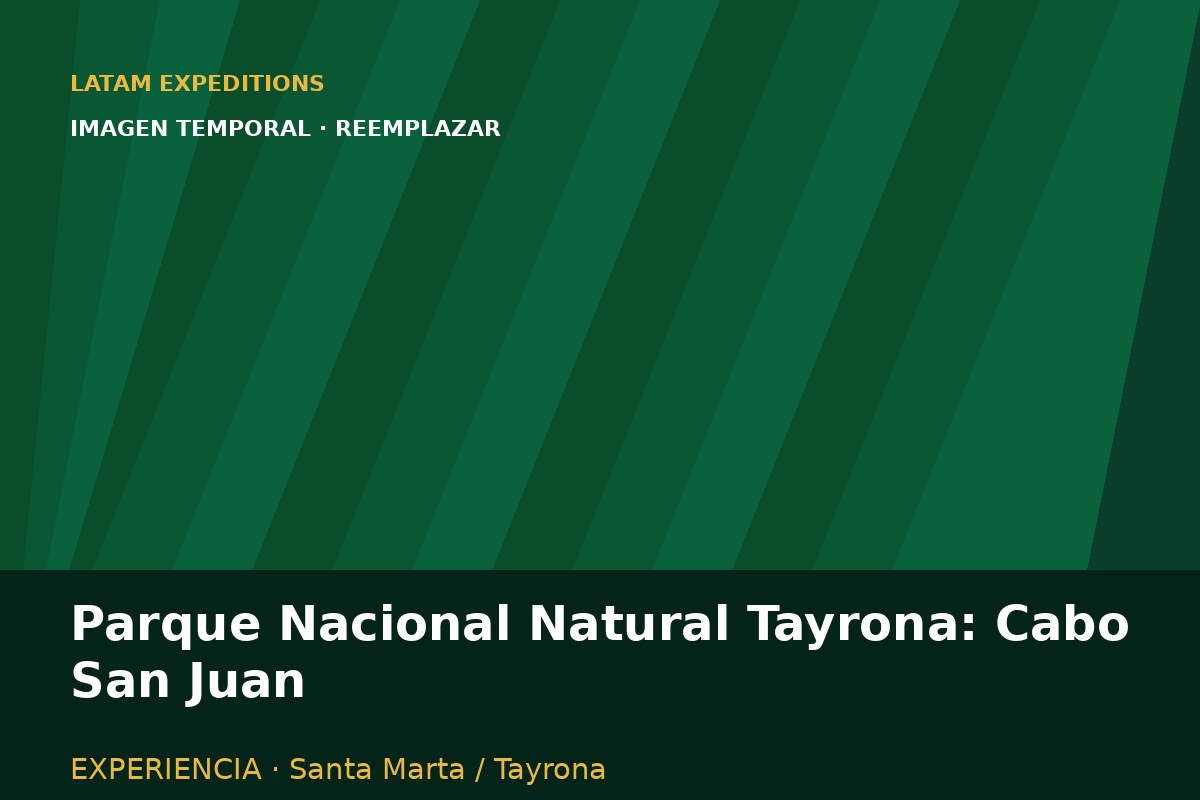 Parque Nacional Natural Tayrona: Cabo San Juan