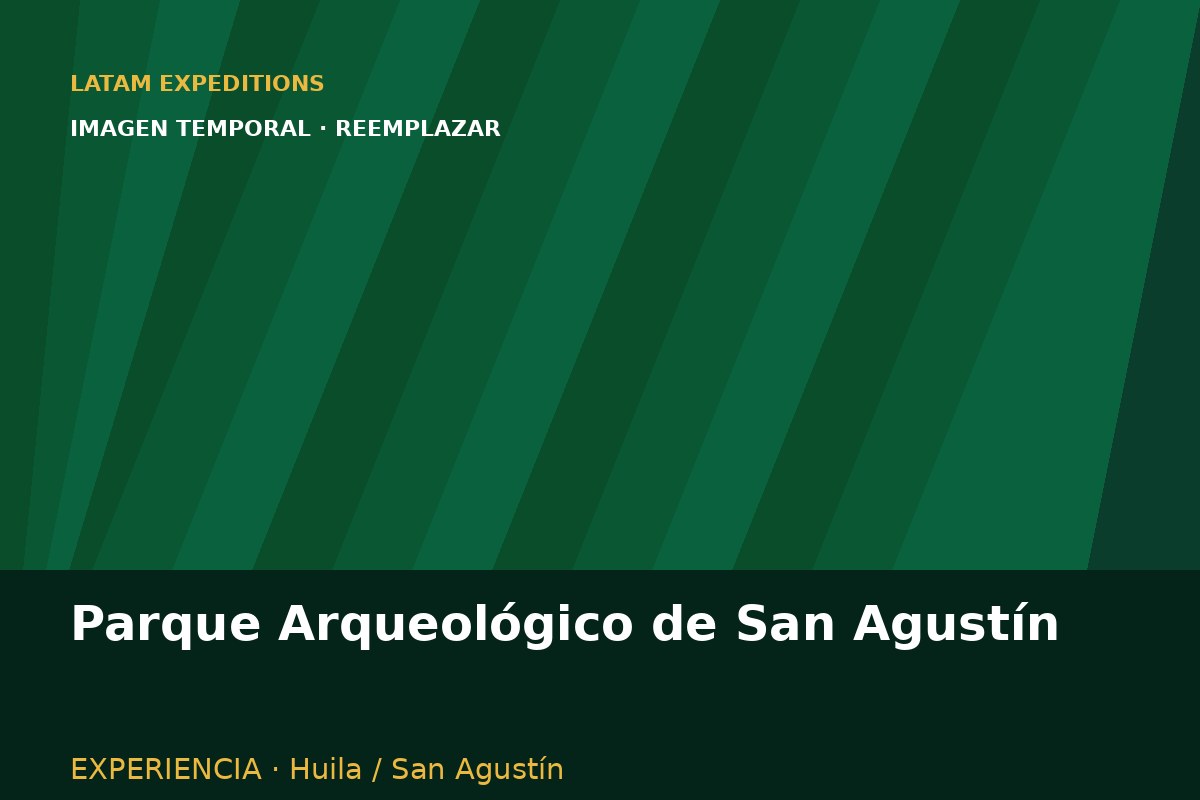 Parque Arqueológico de San Agustín