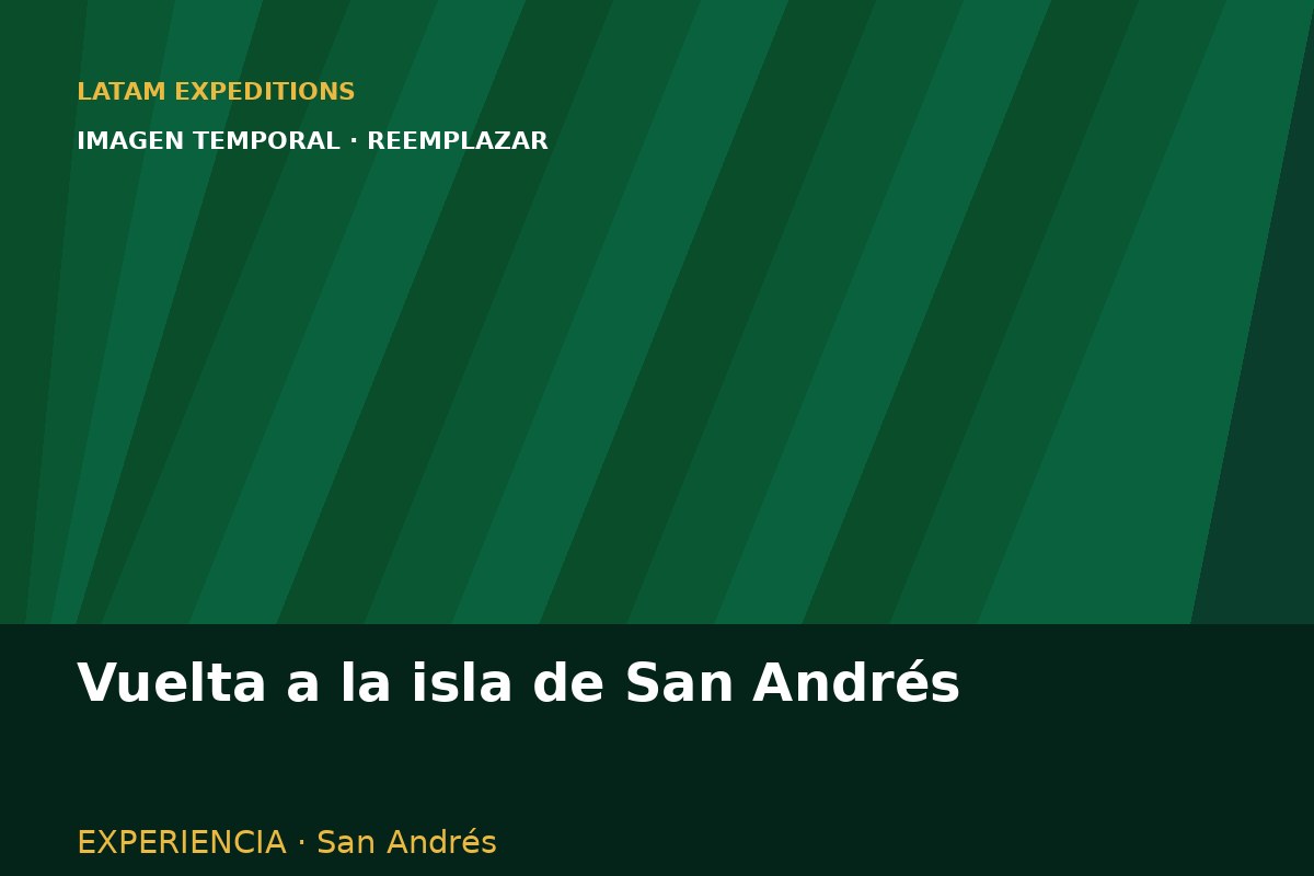 Vuelta a la isla de San Andrés