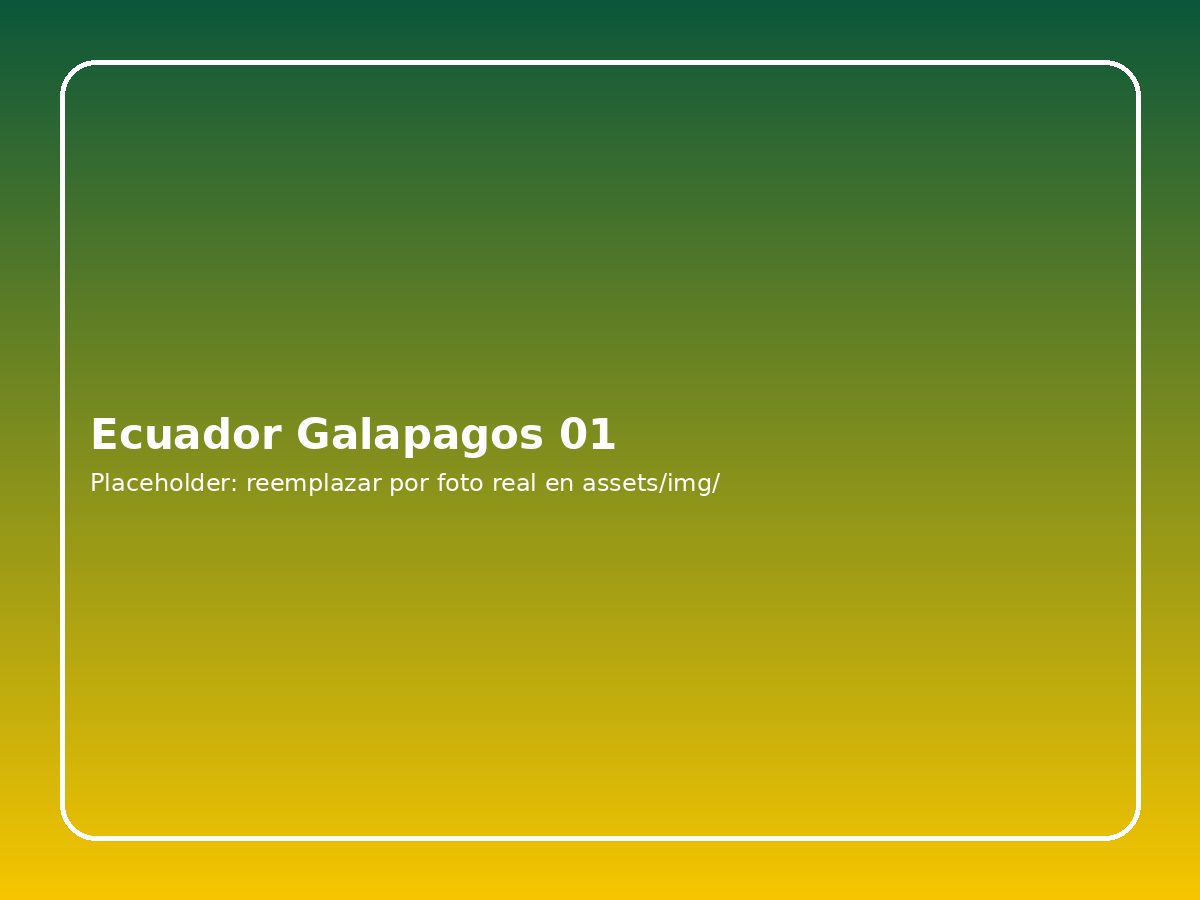 Islas Galápagos