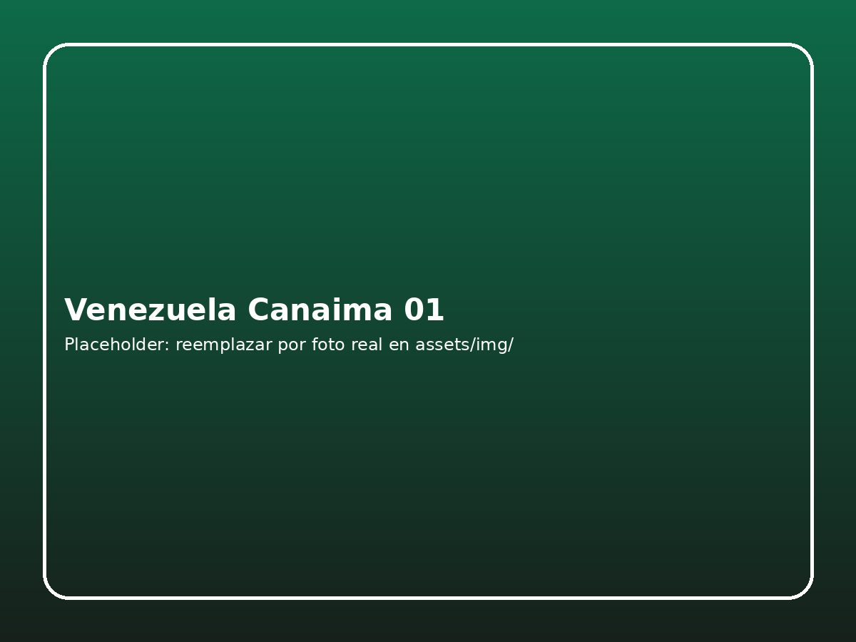 Canaima y tepuyes